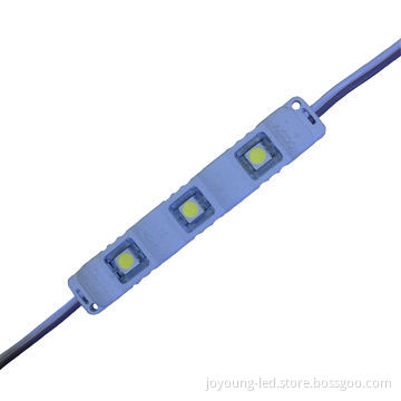 3-piece Water-resistant 5050 SMD LED Injection Module with PC Cover, 0.75W, 18 to 20lm, IP67